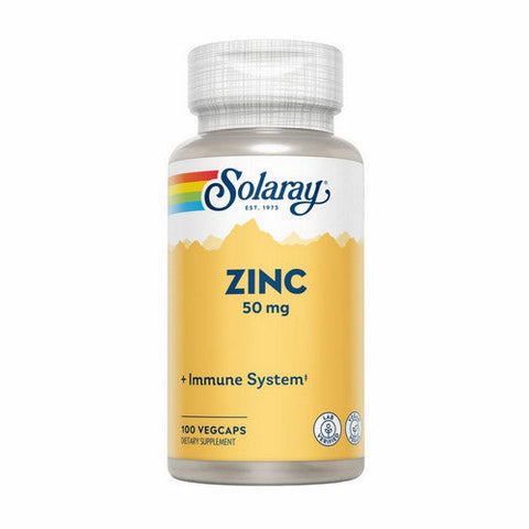 Solaray, Zinc, 50 mg, 100 Caps Solaray