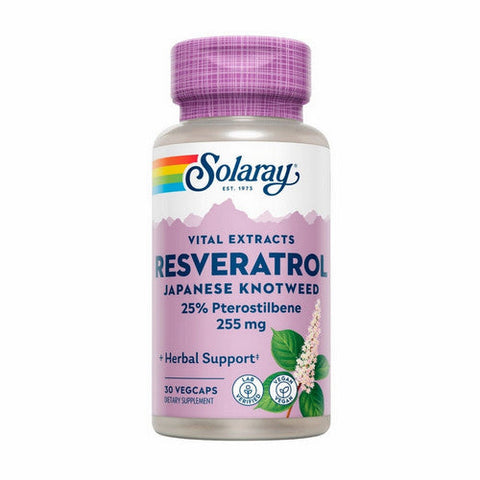 Solaray, Super Resveratrol, 30 Caps Solaray