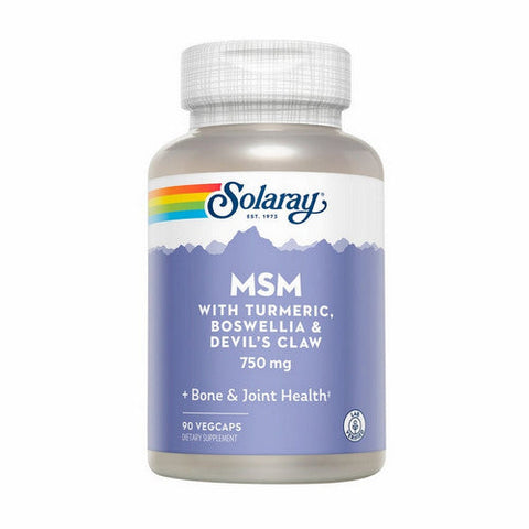 Solaray, MSM, 750 mg, 90 Caps Solaray
