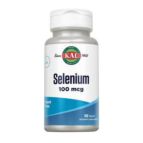 Kal, Selenium, 100 mcg, 100 Caps Kal