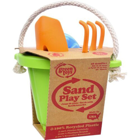 Green Toys, Sand Play Set, Green 1 Count Green Toys