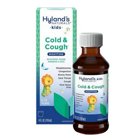 Hylands, Cold N' Cough Nighttime, Grape 4 oz Hylands