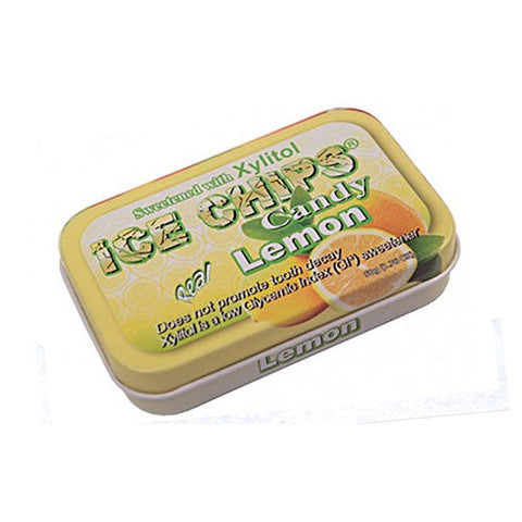 Ice Chips Candy, Ice Chips Candy, Lemon 1.76 oz Ice Chips Candy