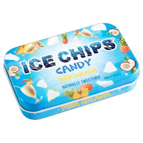 Ice Chips Candy, Ice Chips Candy, Pina Colada 1.76 oz Ice Chips Candy