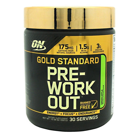 Optimum Nutrition, PRE-WORKOUT, Green Apple 30 serving Optimum Nutrition