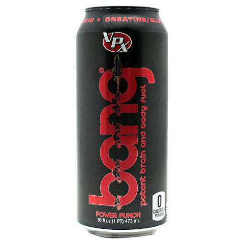 VPX Sports Nutrition, Bang Energy Drink, Power Punch 12/16 oz VPX Sports Nutrition