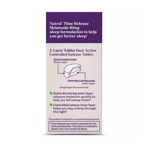 Natrol, Melatonin Plus 5-HTP Time Release, 60 Tabs Natrol