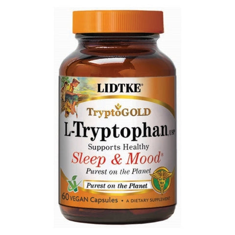 Lidtke, L-Tryptophan, 60 Veg Caps Lidtke