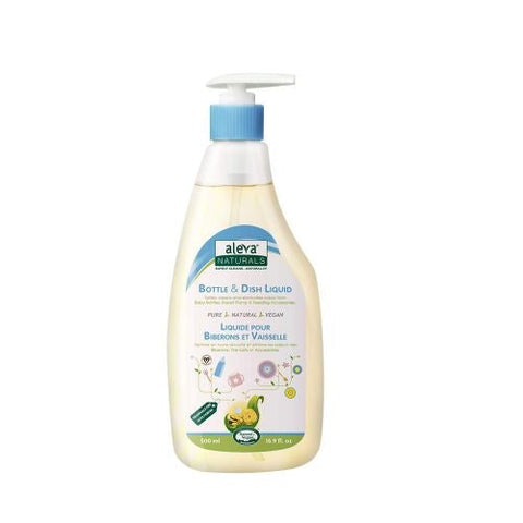 Aleva Naturals, Bottle and Dish Liquid, Fragrance Free 16.9 Oz Aleva Naturals