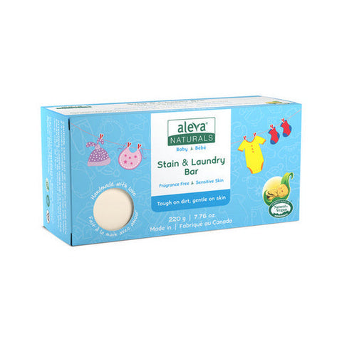 Aleva Naturals, Stain & Laundry Bar, 7.76 Oz Aleva Naturals