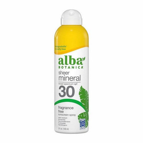 Alba Botanica, Sunscreen Fragrance Free Spf35, 6 Oz Alba Botanica