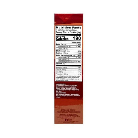 Nairns, Gluten Free Oatmeal Grahams, 5.64 Oz(Case Of 6) Nairns