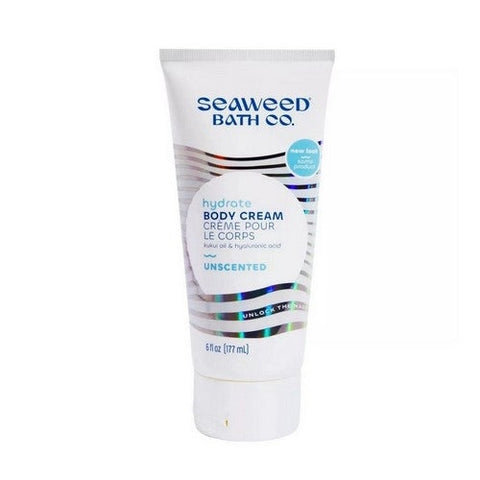 Sea Weed Bath Company, Hydrate Body Cream Unscented, 6 Oz