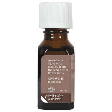 Aura Cacia, Pure Essential Oil Clove Bud, 0.5 Oz Aura Cacia