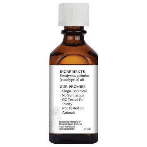 Aura Cacia, 100% Pure Essential Oil Eucalyptus, 2 Oz Aura Cacia