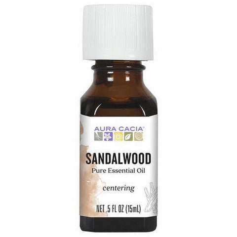 Aura Cacia, Pure Essential Oil  Sandalwood, 0.5 Oz Aura Cacia