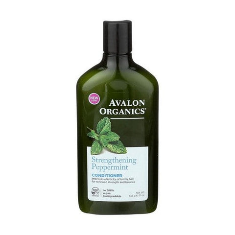 Avalon Organics, Conditioner Strengthening Peppermint, 11 Oz Avalon Organics