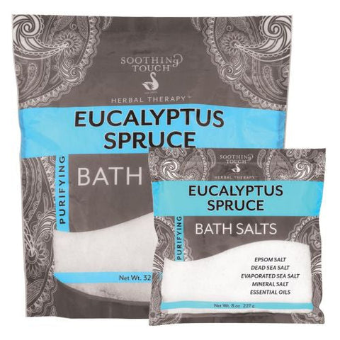 Soothing Touch, Bath Salts, Eucalyptus Spruce 32 Oz Soothing Touch