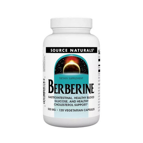 Source Naturals, Berberine, 500 mg, 120 Veg  Caps Source Naturals