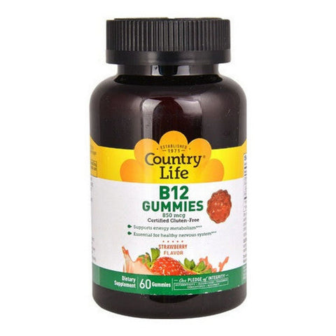 Country Life, B12 Gummies, 60 Count Country Life