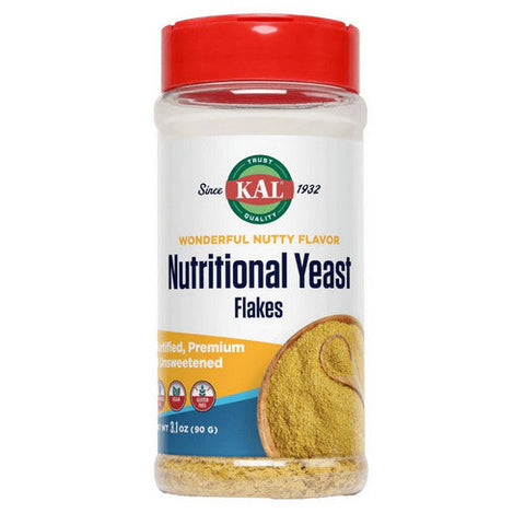 Kal, Nutritional Yeast Flakes, 3.1 Oz Kal