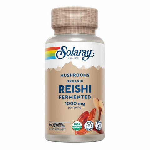 Solaray, Reishi Mushroom, 60 Veg Caps Solaray