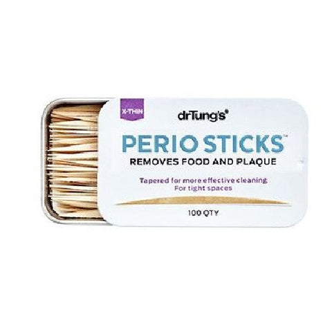 Dr. Tungs, Perio Sticks X-Thin, 100 Count Dr. Tungs
