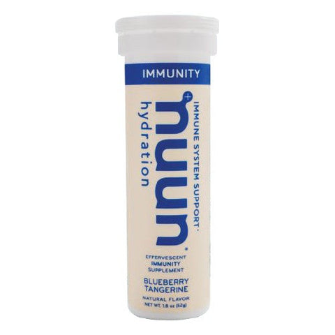 Nuun, Effervescent Electrolyte Immune, Blueberry Tangerine, 10 Tabs Nuun