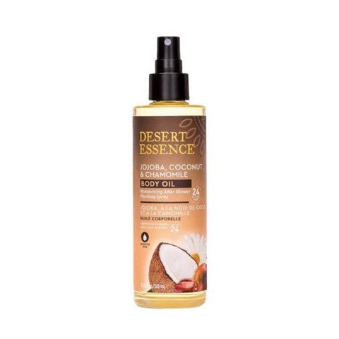 Desert Essence, Jojoba - Coconut & Chamomile Body Oil Spray, 8.28 Oz Desert Essence
