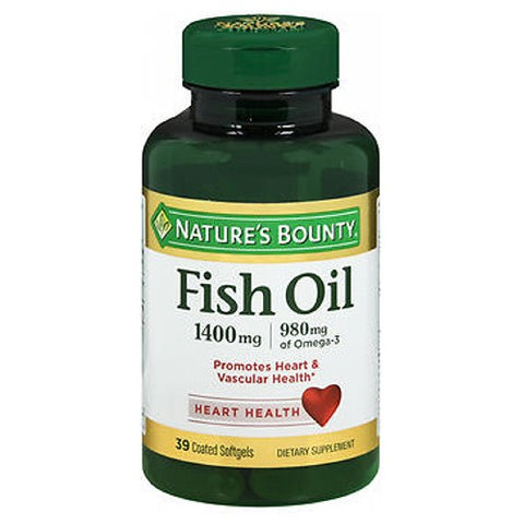 Nature's Bounty, Natures Bounty Omega-3 Fish Oil, 1400 mg, 24 X 39 Softgels Nature's Bounty