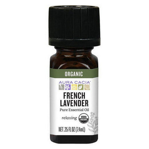 Aura Cacia, Organic Essential Oil, French Lavender .25Oz Aura Cacia