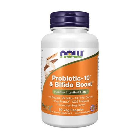 Now Foods, Probiotic-10 & Bifido Boost, 90 Vegcaps Now Foods