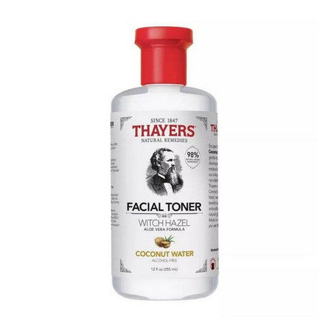 Thayers, Witch Hazel with Aloe Vera Alcohol Free Toner, Coconut Water 12 Oz Thayers