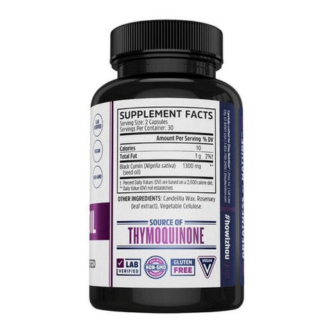 Zhou Nutrition, Black Seed Oil, 60 Veg Caps Zhou Nutrition