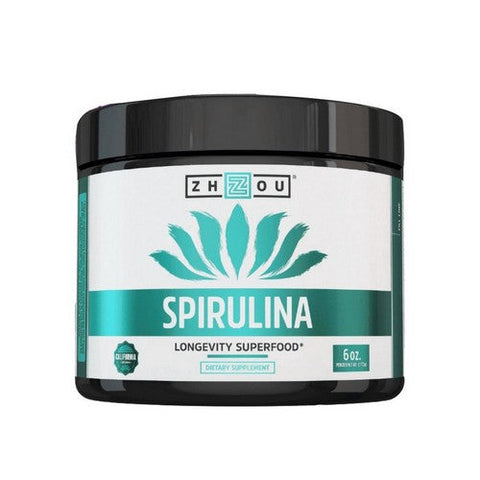 Zhou Nutrition, Spirulina Longevity Superfood, 6 Oz Zhou Nutrition
