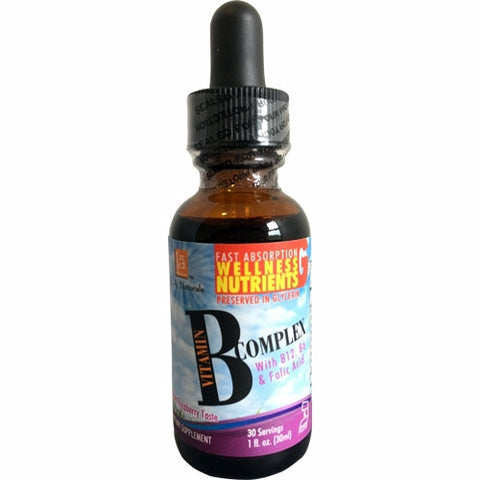 L. A .Naturals, Vitamin B Complex, 1 Oz L. A .Naturals