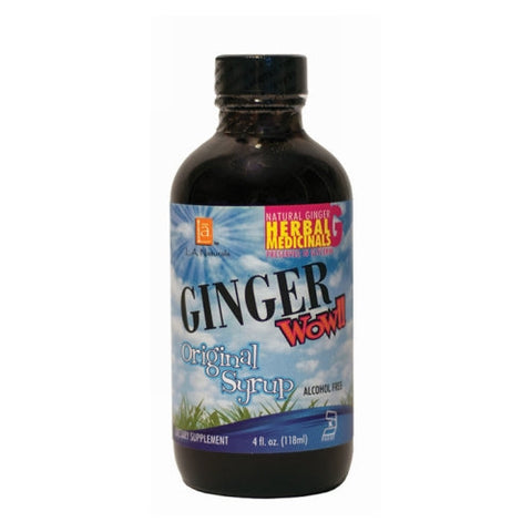 L. A .Naturals, Ginger Wow Original Syrup, 4 Oz L. A .Naturals