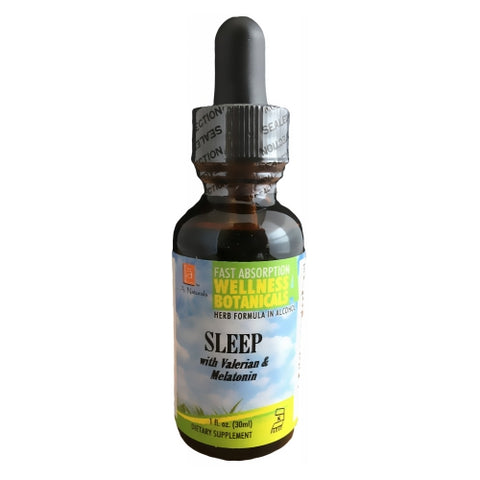 L. A .Naturals, Sleep with Valerian &  Melatonin, 1 Oz L. A .Naturals