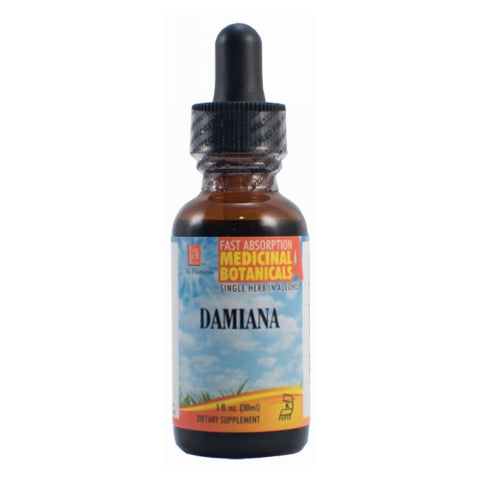 L. A .Naturals, Damiana WildCrafted, 1 Oz L. A .Naturals