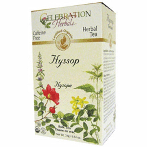 Celebration Herbals, Organic Hyssop Tea, 24 grams Celebration Herbals