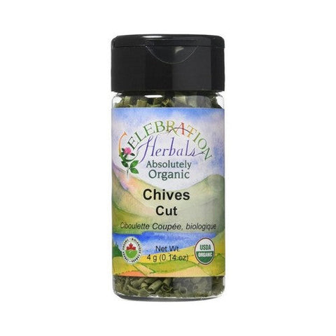 Celebration Herbals, Organic Chives Freeze Dried, 4 grams Celebration Herbals