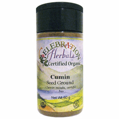 Celebration Herbals, Cumin Seed Ground Organic, 48 grams