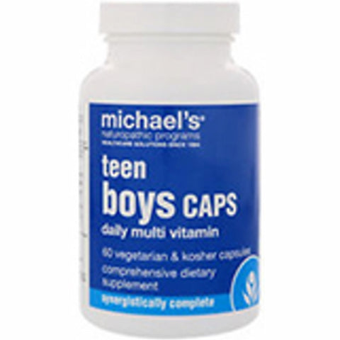 Teen Boys Daily Multi Vitamin 60 Veg Caps by Michael's Naturopathic
