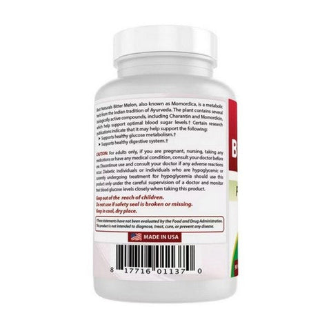 Best Naturals, Bitter Melon, 500 mg, 90 Veg Caps Best Naturals