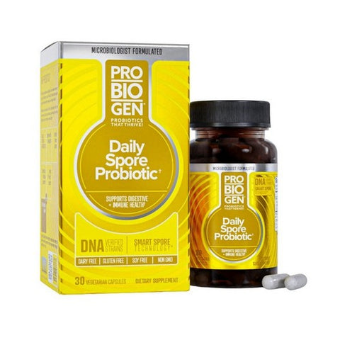 Probiogen, Daily Spore Probiotic With Smart Spore Technology, 30 Veg Caps Probiogen