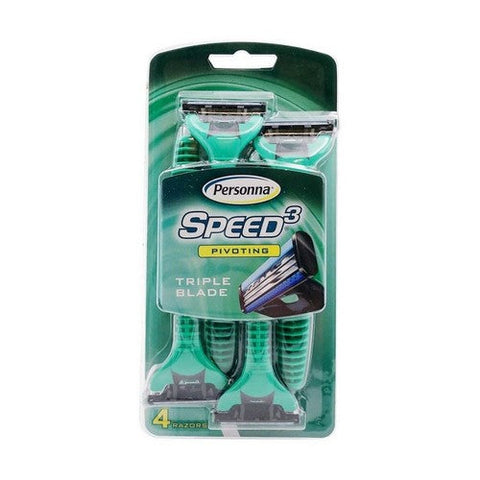 Personna, Razor Blades Triple Blade, 4 Count Personna