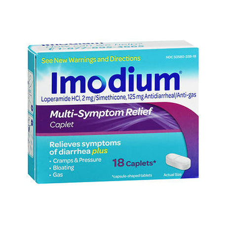 Imodium, Multi-Symptom Relief Caplets, 18 Tabs Imodium
