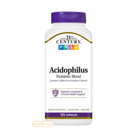 21st Century, 21st Century Acidophilus Probiotic Blend Capsules, 150 Capss 21st Century