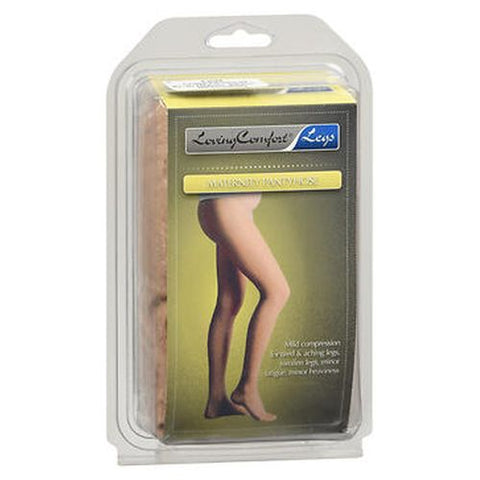Loving Comfort, Maternity Pantyhose Firm Compression Medium Beige, 1 Each Loving Comfort