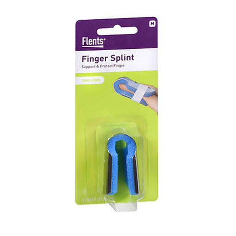 Flents, Two-Sided Finger Splint Medium, 1 Each Flents